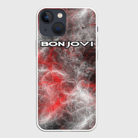 Чехол для iPhone 13 mini с принтом Bon Jovi ,  |  | альтернативный | американская | глэм | готик | гранж | группа | метал | модные | музыка | пост | рок | хард