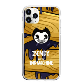 Чехол для iPhone 11 Pro матовый с принтом Bendy and the Ink Machine , Силикон |  | 0x000000123 | bendy | ink machine | бенди