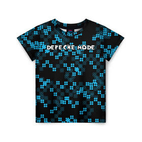 Детская футболка 3D с принтом Depeche Mode , 100% гипоаллергенный полиэфир | прямой крой, круглый вырез горловины, длина до линии бедер, чуть спущенное плечо, ткань немного тянется | альтернативный | блюз | британская | готик | гранж | группа | метал | модные | музыка | пост | рок | хард