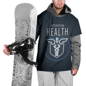 Накидка на куртку 3D с принтом Operation health , 100% полиэстер |  | operation health | rainbow six siege | tom clancys