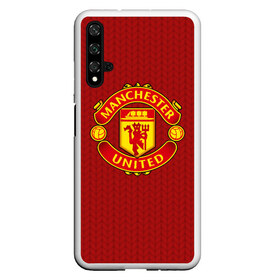 Чехол для Honor 20 с принтом Manchester United Knitted , Силикон | Область печати: задняя сторона чехла, без боковых панелей | Тематика изображения на принте: england | football | logo | manchester united | pattern | sport | англия | арт | вязаный | лига | лого | манчестер юнайтед | переплет | свитер | спорт | текстура | узор | фк | футбол | футбольный клуб | эмблема