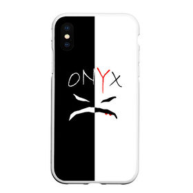 Чехол для iPhone XS Max матовый с принтом ONYX , Силикон | Область печати: задняя сторона чехла, без боковых панелей | onyx | американская группа | группа | музыка | надпись | хип хоп