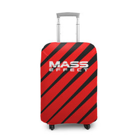 Чехол для чемодана 3D с принтом Mass Effect , 86% полиэфир, 14% спандекс | двустороннее нанесение принта, прорези для ручек и колес | effect | game | n7 | shepard | галактика | жнец | игра | масс | нормандия | планета | шепард | эффект