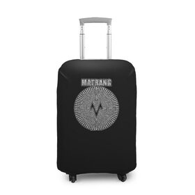 Чехол для чемодана 3D с принтом Matrang - omo , 86% полиэфир, 14% спандекс | двустороннее нанесение принта, прорези для ручек и колес | 