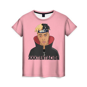Женская футболка 3D с принтом XXXtentacion (1) , 100% полиэфир ( синтетическое хлопкоподобное полотно) | прямой крой, круглый вырез горловины, длина до линии бедер | 17 | art | look at me | moonlight | rap | revenge | tentacion | xxx | xxxtentacion