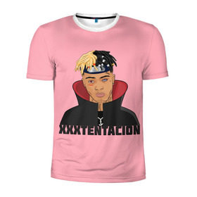 Мужская футболка 3D спортивная с принтом XXXtentacion (1) , 100% полиэстер с улучшенными характеристиками | приталенный силуэт, круглая горловина, широкие плечи, сужается к линии бедра | 17 | art | look at me | moonlight | rap | revenge | tentacion | xxx | xxxtentacion