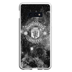 Чехол для Samsung S10E с принтом Manchester United Cosmos , Силикон | Область печати: задняя сторона чехла, без боковых панелей | england | football | logo | manchester united | sport | англия | арт | лига | лого | манчестер юнайтед | спорт | текстура | фк | футбол | футбольный клуб | эмблема