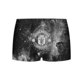 Мужские трусы 3D с принтом Manchester United Cosmos , 50% хлопок, 50% полиэстер | классическая посадка, на поясе мягкая тканевая резинка | england | football | logo | manchester united | sport | англия | арт | лига | лого | манчестер юнайтед | спорт | текстура | фк | футбол | футбольный клуб | эмблема