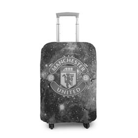 Чехол для чемодана 3D с принтом Manchester United Cosmos , 86% полиэфир, 14% спандекс | двустороннее нанесение принта, прорези для ручек и колес | england | football | logo | manchester united | sport | англия | арт | лига | лого | манчестер юнайтед | спорт | текстура | фк | футбол | футбольный клуб | эмблема