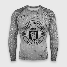Мужской рашгард 3D с принтом Манчестер Юнайтед Pixels ,  |  | england | football | logo | manchester united | sport | абстракция | англия | арт | кубики | лига | лого | манчестер юнайтед | пиксели | спорт | текстура | узор | фк | футбол | футбольный клуб | эмблема