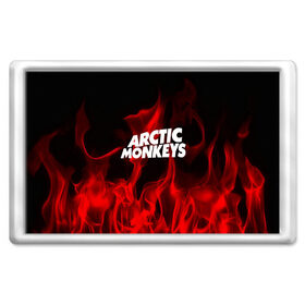 Магнит 45*70 с принтом Arctic Monkeys , Пластик | Размер: 78*52 мм; Размер печати: 70*45 | 