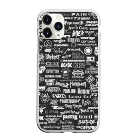 Чехол для iPhone 11 Pro матовый с принтом Rock Star , Силикон |  | 30 seconds to mars | ac dc | arctic monkeys | asking alexandria | black sabbath | bon jovi | bring me the horizon | david bowie | depeche mode | evanescence | five finger death punch