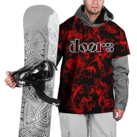 Накидка на куртку 3D с принтом The Doors , 100% полиэстер |  | Тематика изображения на принте: группа | двери | дорз | дорс | зе дорс