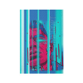 Обложка для паспорта матовая кожа с принтом Элджей , натуральная матовая кожа | размер 19,3 х 13,7 см; прозрачные пластиковые крепления | Тематика изображения на принте: sayonara boy | морген | сайонара | элджей