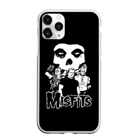 Чехол для iPhone 11 Pro матовый с принтом Misfits , Силикон |  | horror | punk | rock | альтернатива | группа | мисфитс | неприкаянные | панк | рок | хоррор