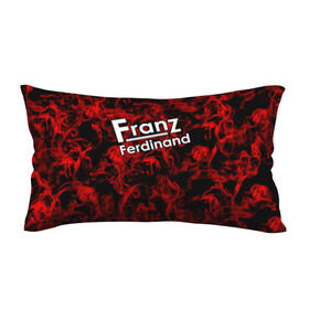 Подушка 3D антистресс с принтом Franz Ferdinand , наволочка — 100% полиэстер, наполнитель — вспененный полистирол | состоит из подушки и наволочки на молнии | franz ferdinand | готик | музыка | рок группа