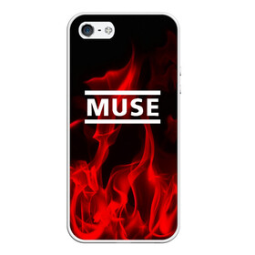 Чехол для iPhone 5/5S матовый с принтом MUSE , Силикон | Область печати: задняя сторона чехла, без боковых панелей | muse | punk | rock | альтернативный хип хоп | группа | инди поп | музыка | музыкальное произведение | ноты | панк | регги | рок | синти поп