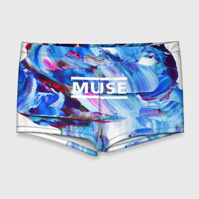 Мужские купальные плавки 3D с принтом MUSE COLLECTION  , Полиэстер 85%, Спандекс 15% |  | muse | punk | rock | альтернативный хип хоп | группа | инди поп | музыка | музыкальное произведение | ноты | панк | регги | рок | синти поп