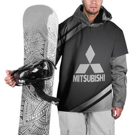 Накидка на куртку 3D с принтом MITSUBISHI SPORT , 100% полиэстер |  |  машина | марка | митсубиси