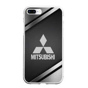 Чехол для iPhone 7Plus/8 Plus матовый с принтом MITSUBISHI SPORT , Силикон | Область печати: задняя сторона чехла, без боковых панелей |  машина | марка | митсубиси