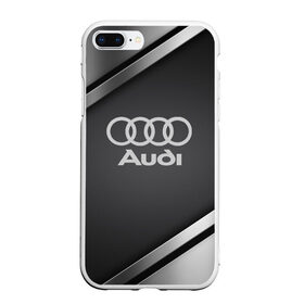 Чехол для iPhone 7Plus/8 Plus матовый с принтом AUDI SPORT , Силикон | Область печати: задняя сторона чехла, без боковых панелей | 