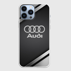 Чехол для iPhone 13 Pro Max с принтом AUDI SPORT ,  |  | audi | auto | automobile | car | carbon | machine | motor | motor car | sport car | автомашина | ауди | бренд | легковой автомобиль | марка | спортивный автомобиль | тачка
