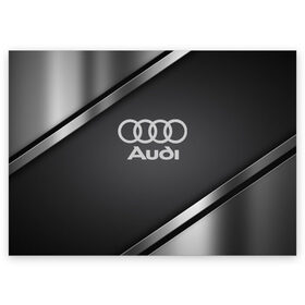 Поздравительная открытка с принтом AUDI SPORT , 100% бумага | плотность бумаги 280 г/м2, матовая, на обратной стороне линовка и место для марки
 | audi | auto | automobile | car | carbon | machine | motor | motor car | sport car | автомашина | ауди | бренд | легковой автомобиль | марка | спортивный автомобиль | тачка