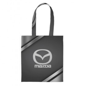 Сумка 3D повседневная с принтом MAZDA SPORT , 100% полиэстер | Плотность: 200 г/м2; Размер: 34×35 см; Высота лямок: 30 см | 