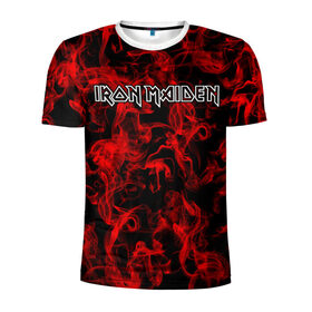 Мужская футболка 3D спортивная с принтом Iron Maiden , 100% полиэстер с улучшенными характеристиками | приталенный силуэт, круглая горловина, широкие плечи, сужается к линии бедра | Тематика изображения на принте: альтернативный | блюз | британская | готик | гранж | группа | метал | модные | музыка | пост | рок | хард