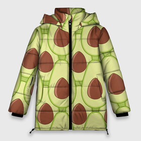 Женская зимняя куртка 3D с принтом Авокадо , верх — 100% полиэстер; подкладка — 100% полиэстер; утеплитель — 100% полиэстер | длина ниже бедра, силуэт Оверсайз. Есть воротник-стойка, отстегивающийся капюшон и ветрозащитная планка. 

Боковые карманы с листочкой на кнопках и внутренний карман на молнии | avocado | food | fruit | pattern | vegan | vegetarian | авокадо | веган | вегетарианство | еда | паттерн | правильное питание | фрукт