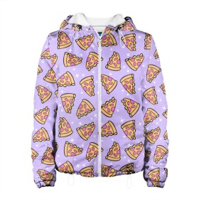 Женская куртка 3D с принтом Пицца Мун , ткань верха — 100% полиэстер, подклад — флис | прямой крой, подол и капюшон оформлены резинкой с фиксаторами, два кармана без застежек по бокам, один большой потайной карман на груди. Карман на груди застегивается на липучку | Тематика изображения на принте: food | pattern | pizza | sailor moon | еда | паттерн | пицца | сейлор мун