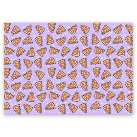 Поздравительная открытка с принтом Пицца Мун , 100% бумага | плотность бумаги 280 г/м2, матовая, на обратной стороне линовка и место для марки
 | Тематика изображения на принте: food | pattern | pizza | sailor moon | еда | паттерн | пицца | сейлор мун