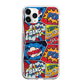 Чехол для iPhone 11 Pro Max матовый с принтом Pop art pattern , Силикон |  | 60 | america | art | bang | boom | bright | comics | craft | culture | pattern | pop | popart | usa | америка | бум | искусство | комикс | крафт | культура | паттерн | поп | сша | яркий