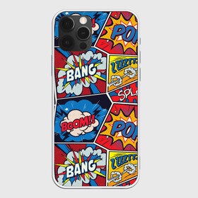 Чехол для iPhone 12 Pro Max с принтом Pop art pattern , Силикон |  | 60 | america | art | bang | boom | bright | comics | craft | culture | pattern | pop | popart | usa | америка | бум | искусство | комикс | крафт | культура | паттерн | поп | сша | яркий