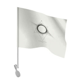 Флаг для автомобиля с принтом Architects , 100% полиэстер | Размер: 30*21 см | архитектс