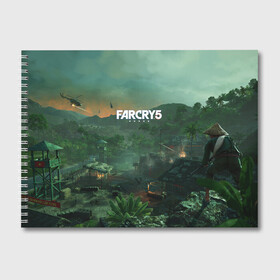 Альбом для рисования с принтом Far Cry Vietnam , 100% бумага
 | матовая бумага, плотность 200 мг. | 