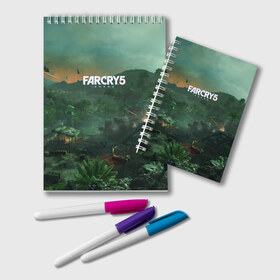 Блокнот с принтом Far Cry Vietnam , 100% бумага | 48 листов, плотность листов — 60 г/м2, плотность картонной обложки — 250 г/м2. Листы скреплены удобной пружинной спиралью. Цвет линий — светло-серый
 | 