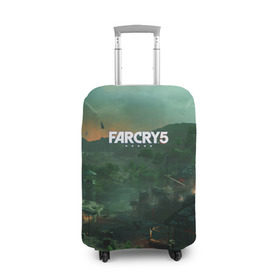 Чехол для чемодана 3D с принтом Far Cry Vietnam , 86% полиэфир, 14% спандекс | двустороннее нанесение принта, прорези для ручек и колес | 