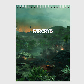 Скетчбук с принтом Far Cry Vietnam , 100% бумага
 | 48 листов, плотность листов — 100 г/м2, плотность картонной обложки — 250 г/м2. Листы скреплены сверху удобной пружинной спиралью | 