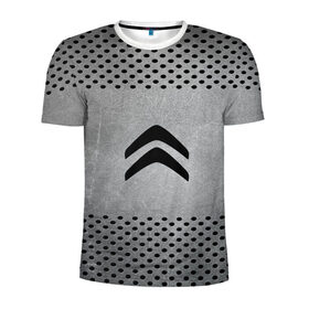 Мужская футболка 3D спортивная с принтом CITROEN , 100% полиэстер с улучшенными характеристиками | приталенный силуэт, круглая горловина, широкие плечи, сужается к линии бедра | 