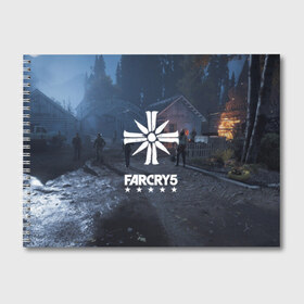 Альбом для рисования с принтом Cult Far Cry , 100% бумага
 | матовая бумага, плотность 200 мг. | 