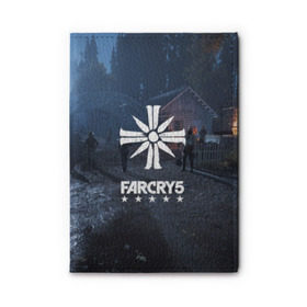 Обложка для автодокументов с принтом Cult Far Cry , натуральная кожа |  размер 19,9*13 см; внутри 4 больших “конверта” для документов и один маленький отдел — туда идеально встанут права | 