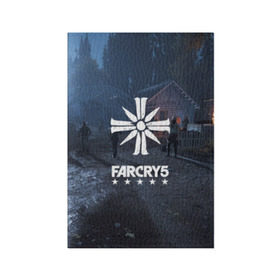 Обложка для паспорта матовая кожа с принтом Cult Far Cry , натуральная матовая кожа | размер 19,3 х 13,7 см; прозрачные пластиковые крепления | 