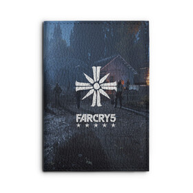 Обложка для автодокументов с принтом Cult Far Cry  , натуральная кожа |  размер 19,9*13 см; внутри 4 больших “конверта” для документов и один маленький отдел — туда идеально встанут права | Тематика изображения на принте: 