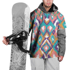 Накидка на куртку 3D с принтом Африканский стиль , 100% полиэстер |  | abstraction | geometry | optic | optical | pattern | visual | абстракция | геометрия | движение | линии | народные | оптический узор | психоделика | текстуры | узор | этника