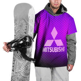 Накидка на куртку 3D с принтом MITSUBISHI , 100% полиэстер |  | Тематика изображения на принте:  машина | марка | митсубиси