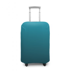 Чехол для чемодана 3D с принтом Бирюза , 86% полиэфир, 14% спандекс | двустороннее нанесение принта, прорези для ручек и колес | бирюза | владивосток | лазурь | мемес | море | океан | сочи