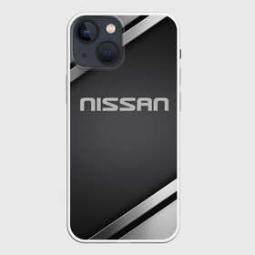 Чехол для iPhone 13 mini с принтом Nissan ,  |  | motor | nissan | авто | лого | машина | ниссан | тачка