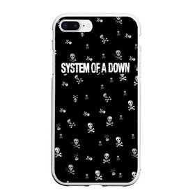 Чехол для iPhone 7Plus/8 Plus матовый с принтом System of a Down , Силикон | Область печати: задняя сторона чехла, без боковых панелей | system of a down | музыка | рок | рок группа