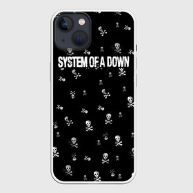 Чехол для iPhone 13 с принтом System of a Down ,  |  | system of a down | музыка | рок | рок группа